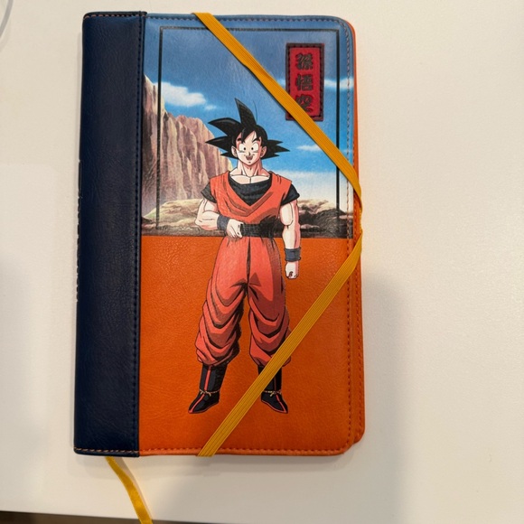 NEW Dragonball Z Reusable Notebook Cover - Fits Molskine Classic Notebook - Picture 2 of 4